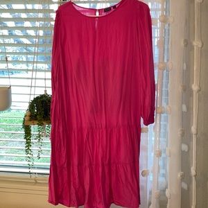 Gap bright pink dress